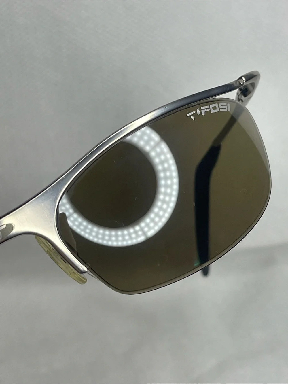 Tifosi RIDGE Polarized Activewear Sunglasses Champagne Lens Metal Frame T-F600